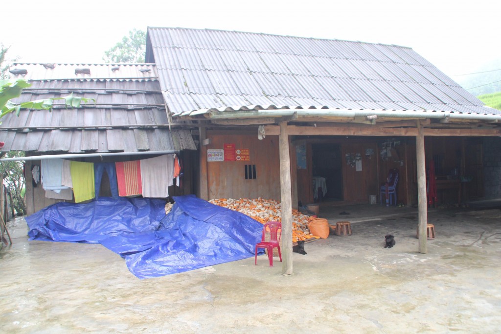 Deel van onze homestay